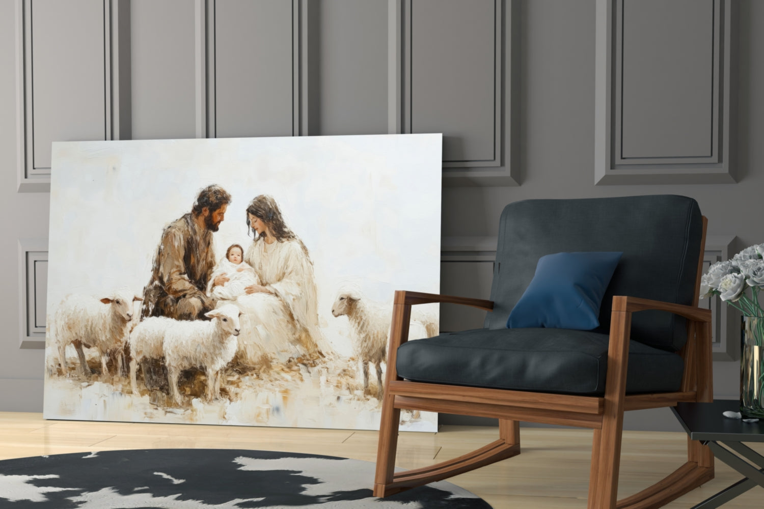 Respect of the Shepherds Glass Wall Art || Designer Collection