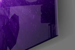 Designer-collection artwork in a gaming room interior