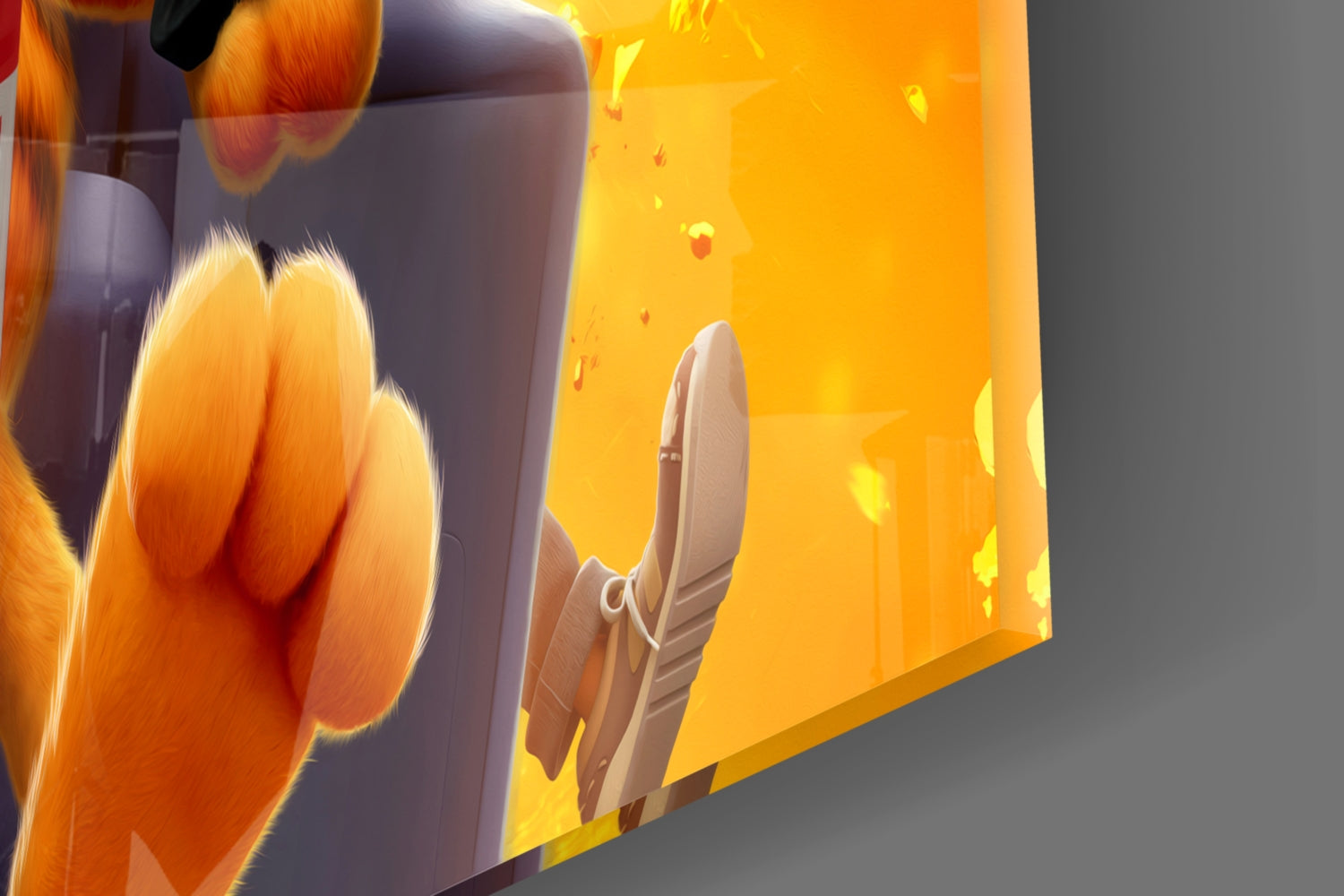 Garfield: Lazy Day Glass Wall Art || Designer Collection