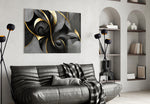 Curves Glass Wall Art || Designer Collection