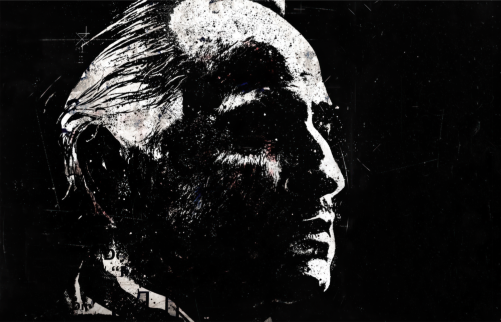 Godfather  Glass Wall Art