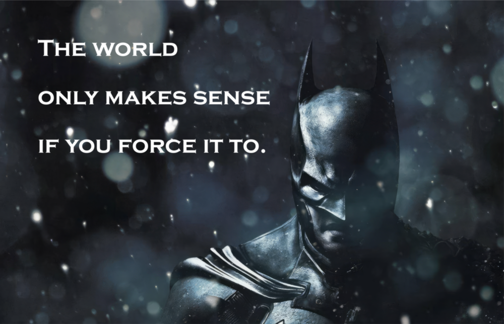 Batman Glass Wall Art