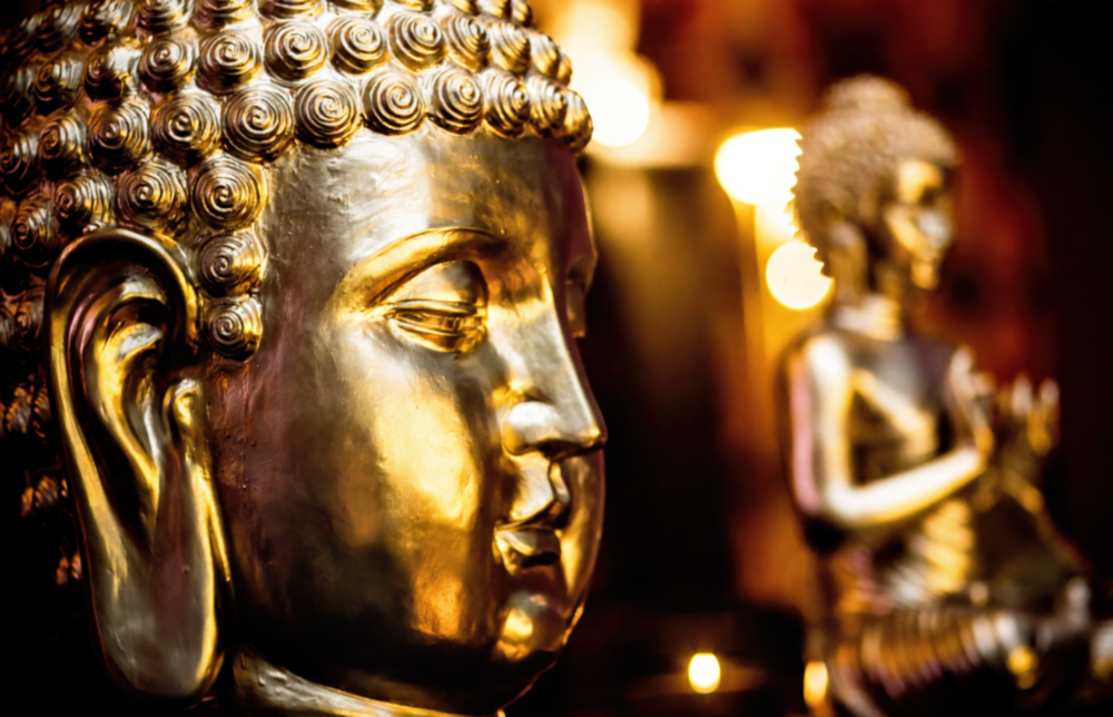 Buddha Glass Wall Art