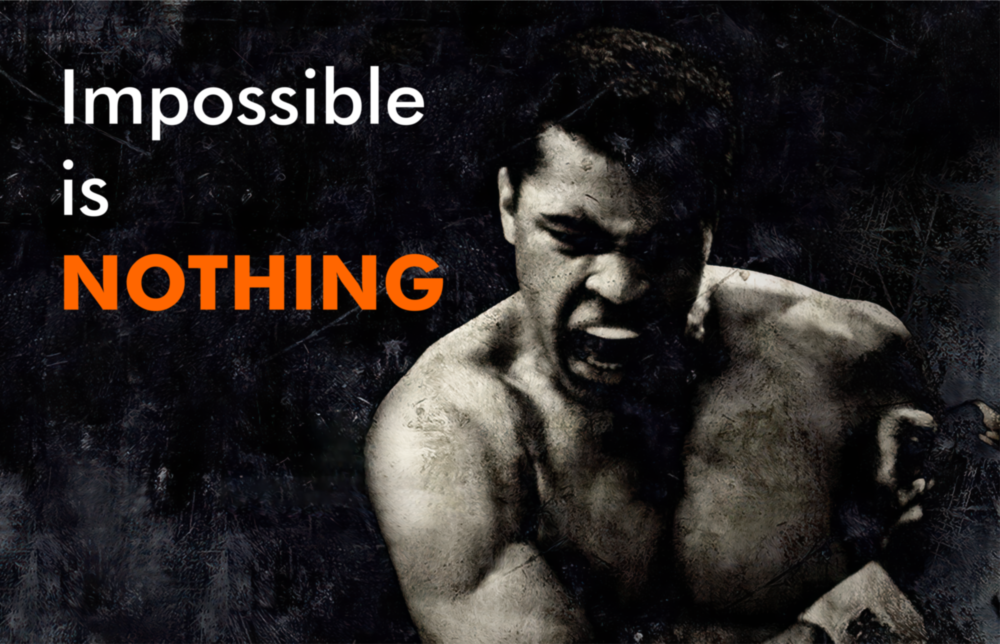 Muhammad Ali Glass Wall Art