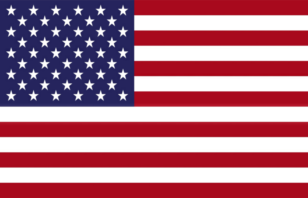 Flag of the United States Glass Wall Art