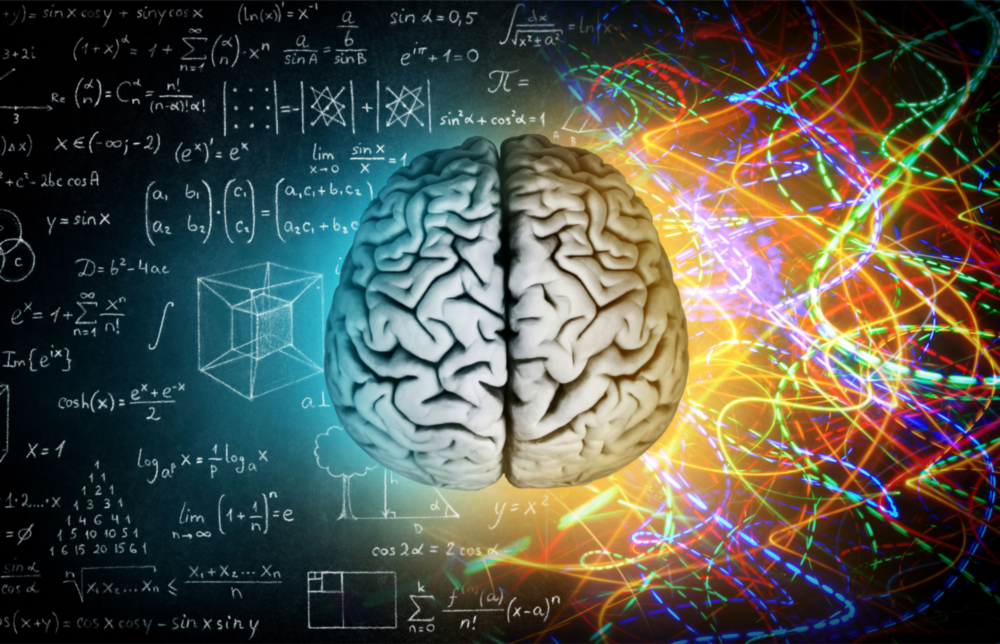 Brain Glass Wall Art