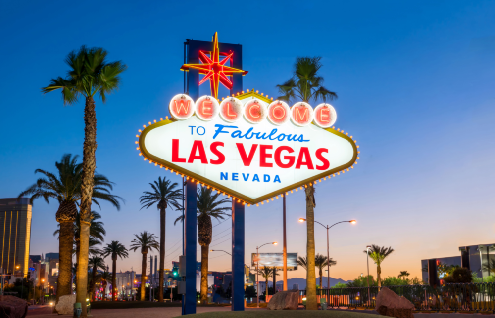 Vegas Glass Wall Art