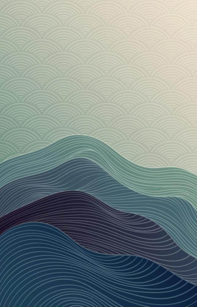 Abstract Art Glass Wall Art