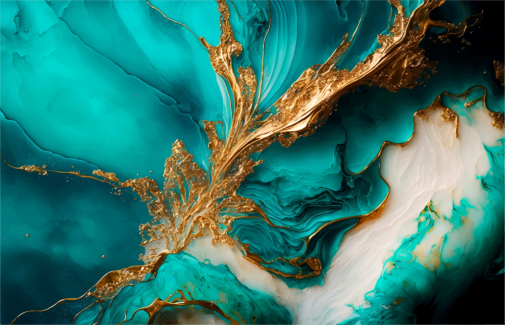 Abstract Art Glass Wall Art