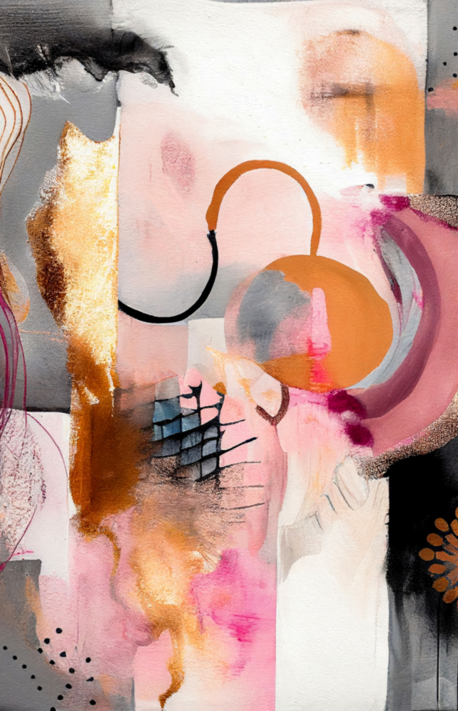 Elegant Abstract Glass Wall Art