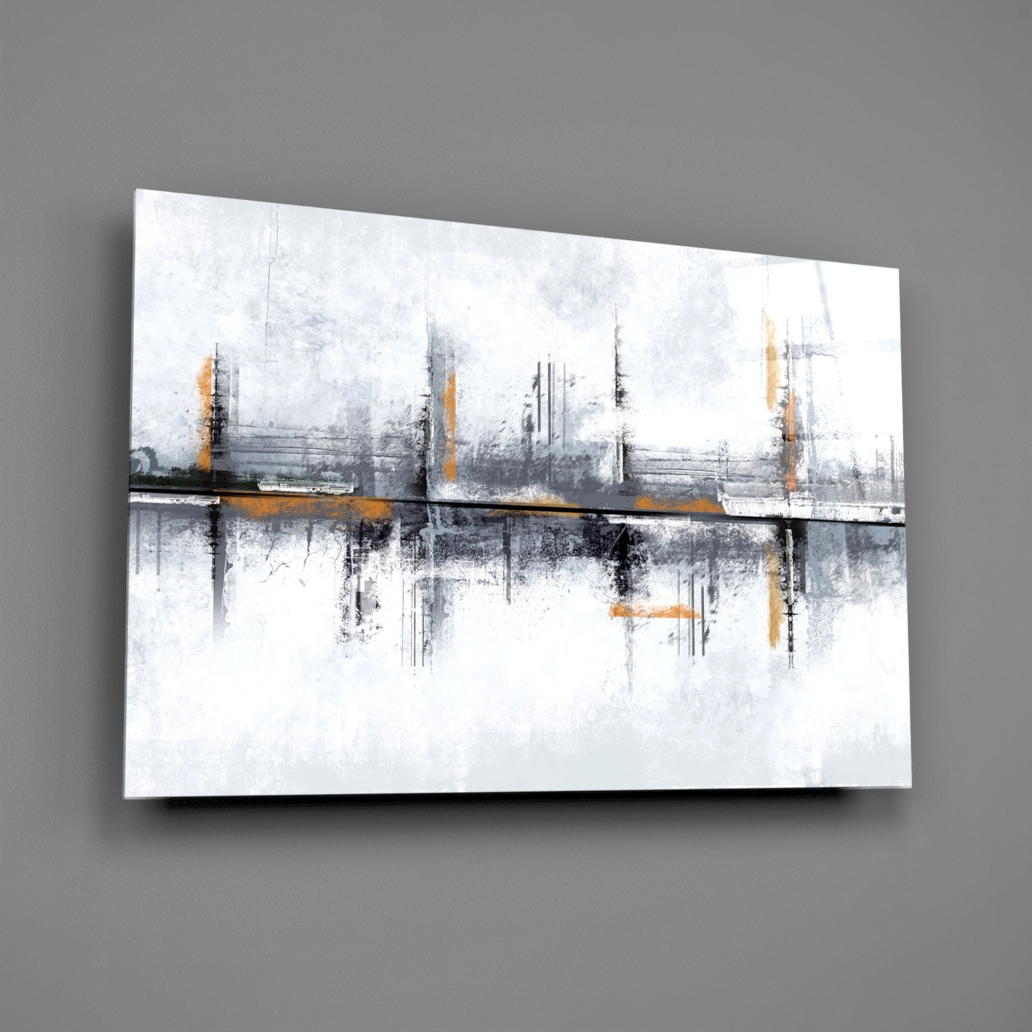 Elegant Abstract Glass Wall Art