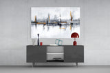 Elegant Abstract Glass Wall Art