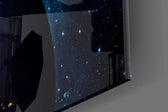 Documentary space-archive glass wall art in heritage library