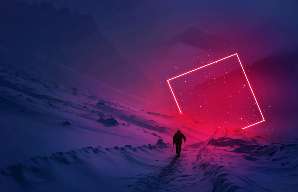 Journey Glass Wall Art