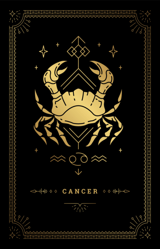 Cancer Glass Wall Art