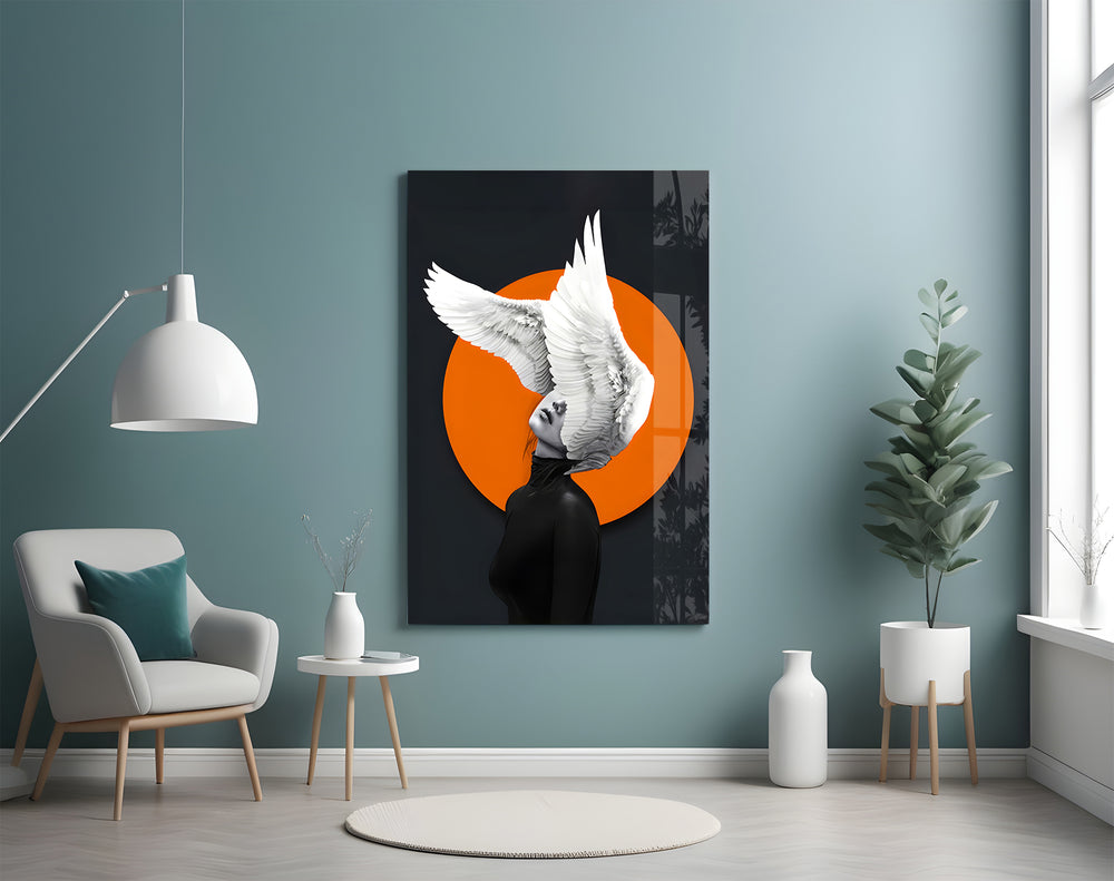 ZDY-8002_b Glass Wall Art