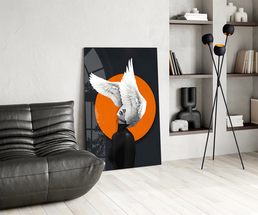 ZDY-8002_b Glass Wall Art