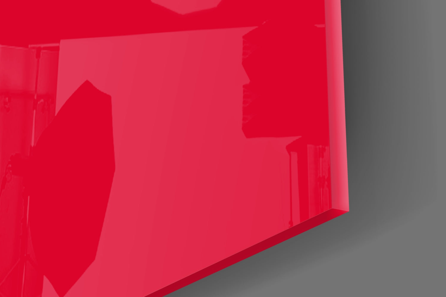 Flag of Haiti Glass Wall Art.