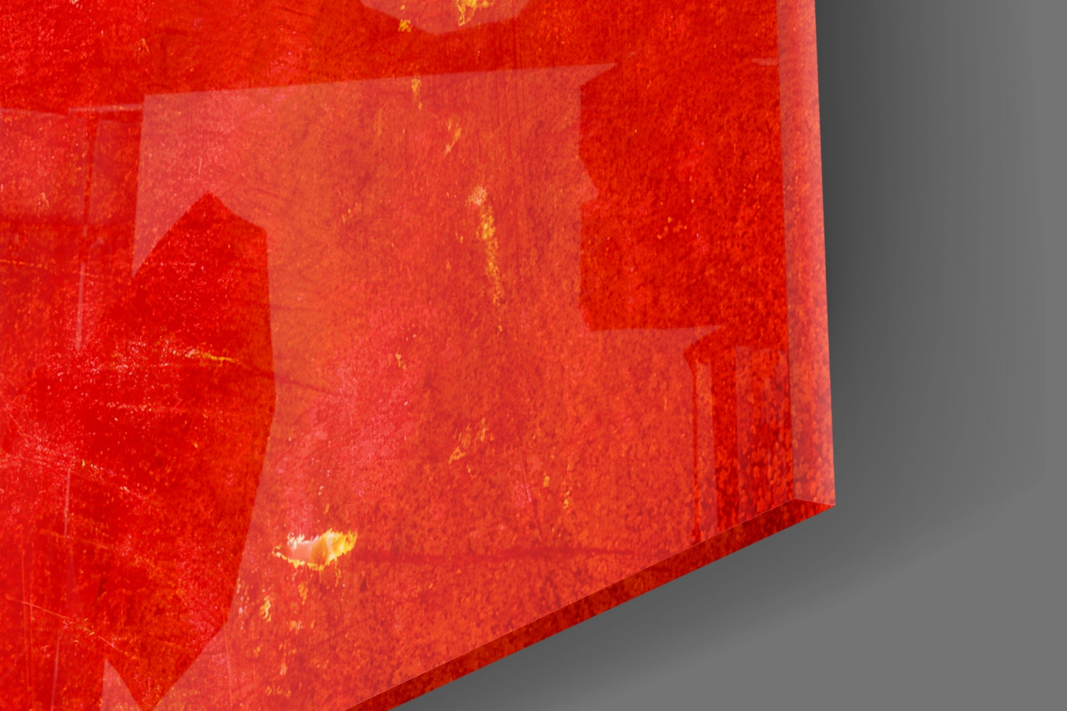 Flag of China Glass Wall Art.