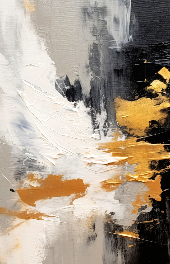 Stylish Abstract Artwork Glass Wall Art