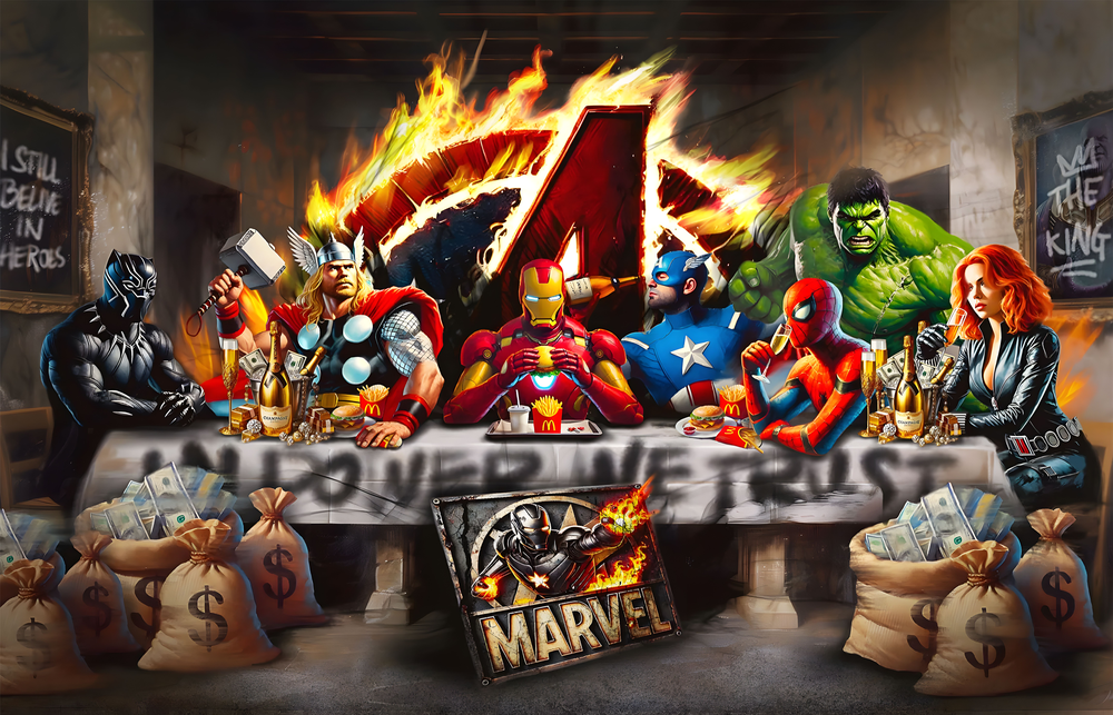 Comic Con Fans Rejoice! Glass Wall Art