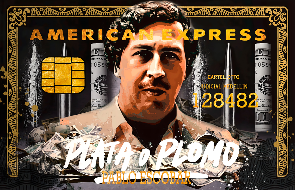 American Express Wall Art Glass Wall Art