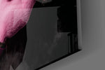 Pink Panther parody cinematic glass wall art in creative-agency reception