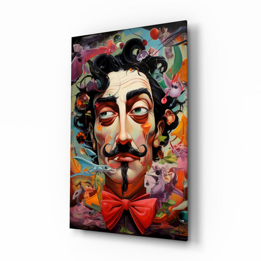 Ethereal Dreamscape Portrait Glass Wall Art
