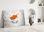 Shqiptari pride cinematic glass wall art in heritage stairwell