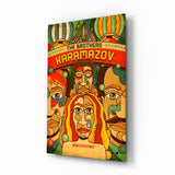 Karamazov Brothers Pop Art Glass Wall Art