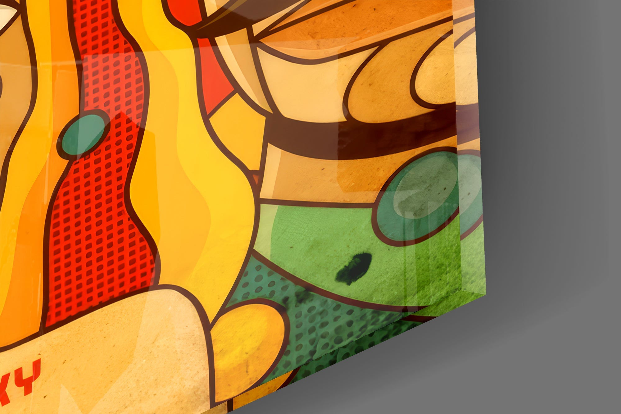 Karamazov Brothers Pop Art Glass Wall Art