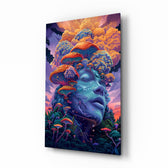 Digital Art Wall Decor Glass Wall Art