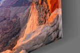 Radiant Mesa Arch Glass Wall Art