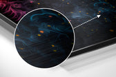 Cat Brushed Aluminum Dibond Wall Art.