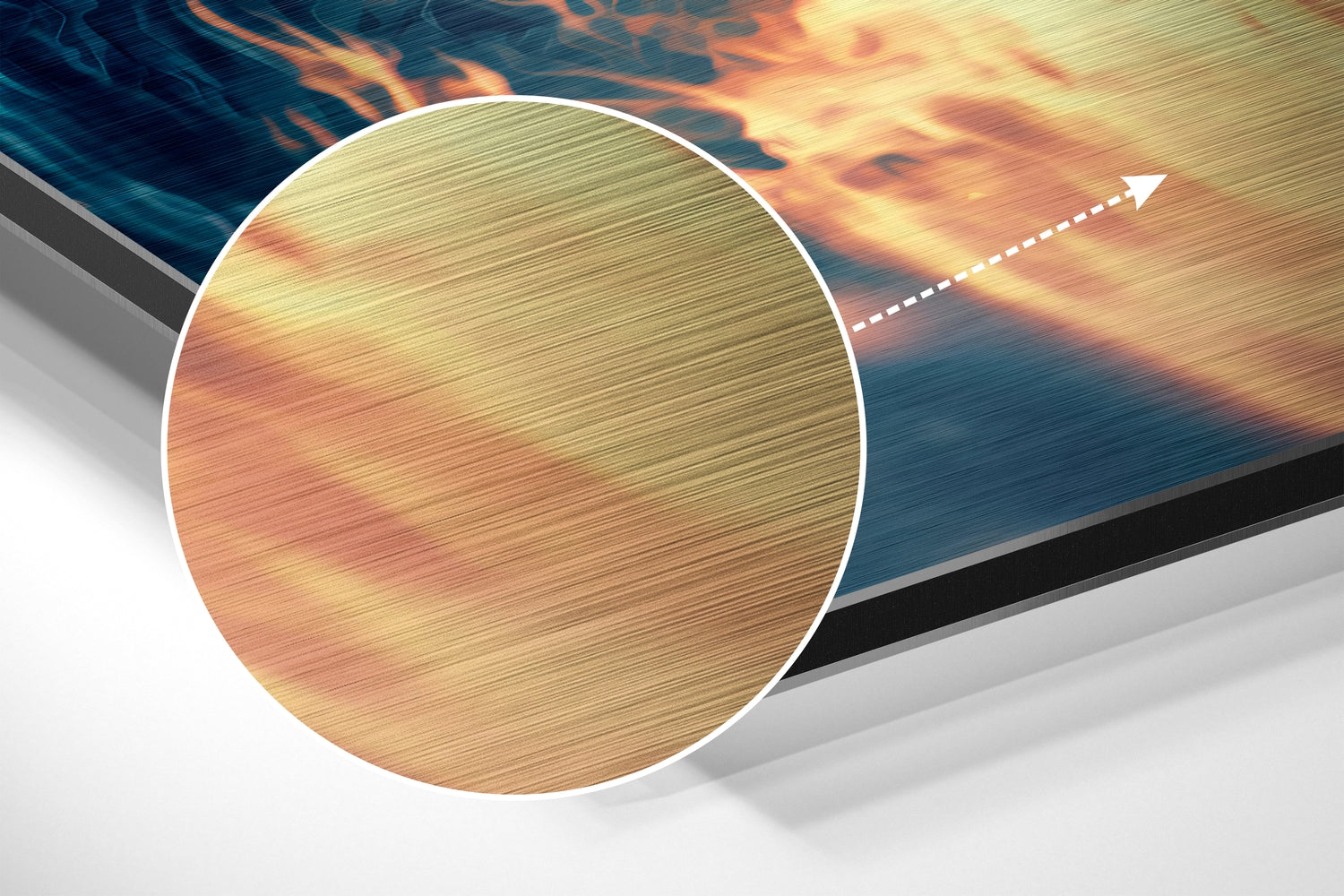 Mutant Brushed Aluminum Dibond Wall Art.