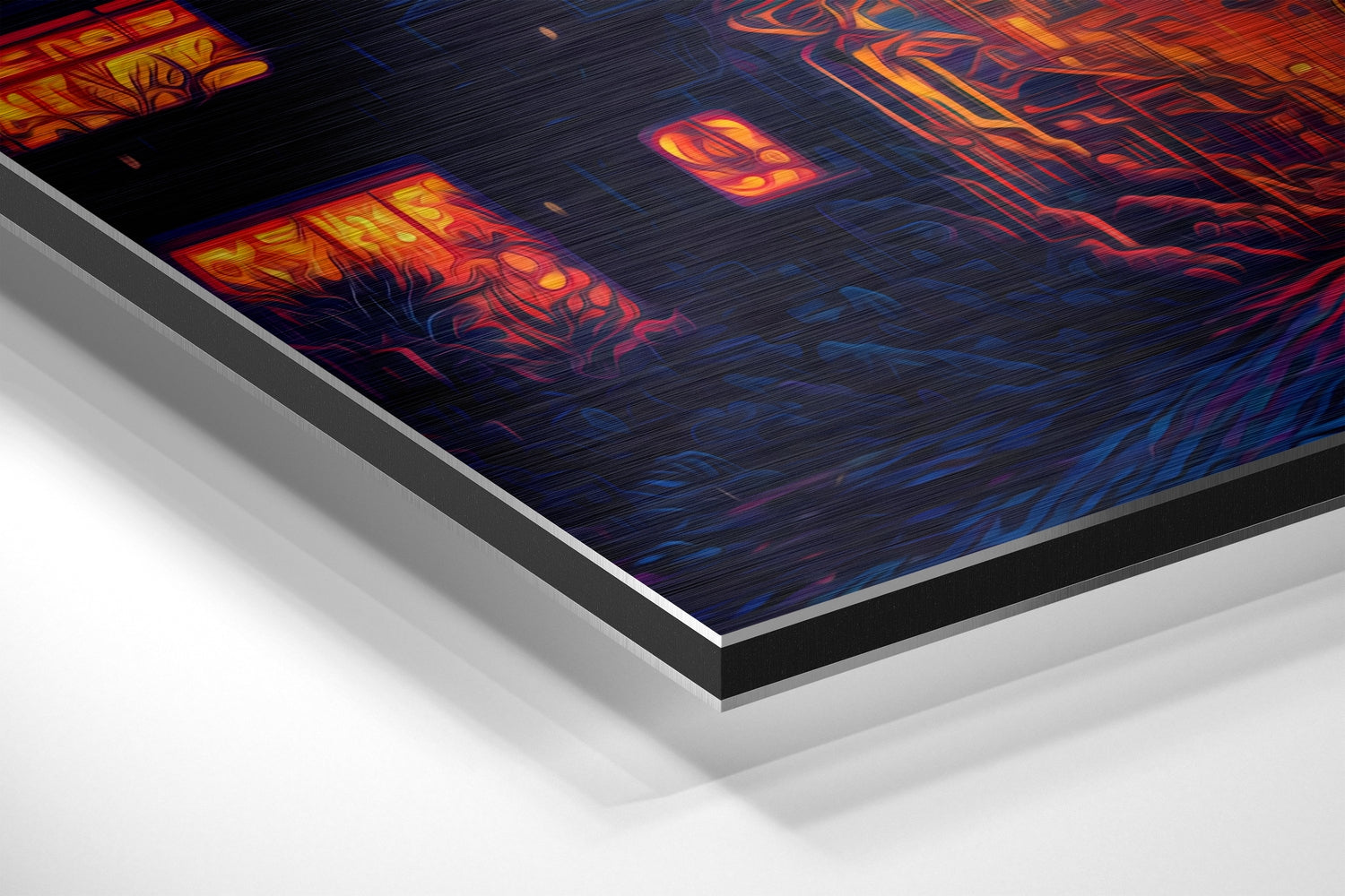 To the Sunset Brushed Aluminum Dibond Wall Art.