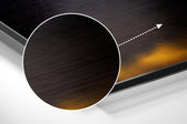 Wise Monkey Brushed Aluminum Dibond Wall Art.