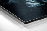 River Brushed Aluminum Dibond Wall Art.