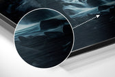 River Brushed Aluminum Dibond Wall Art.