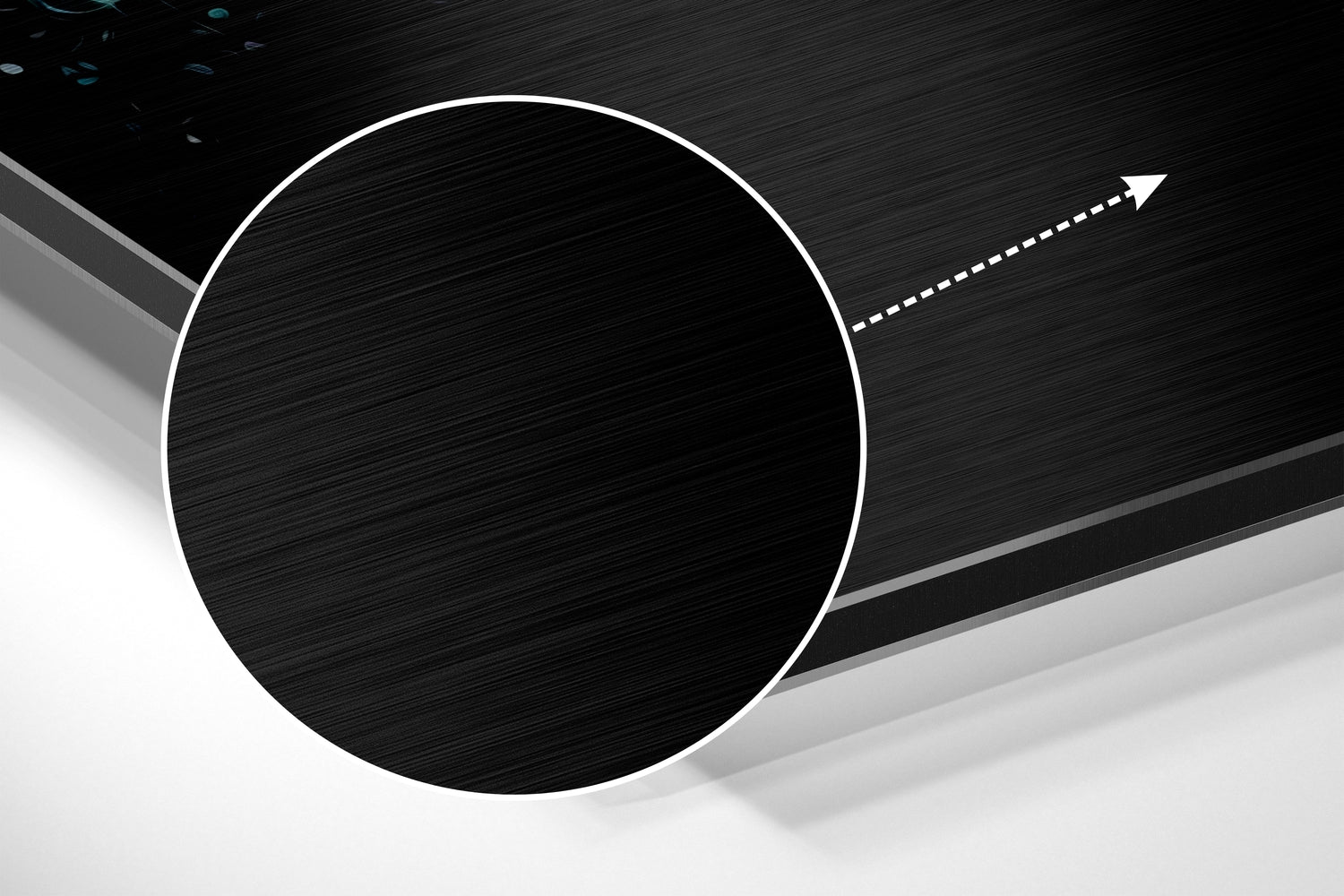 Man in Cap Brushed Aluminum Dibond Wall Art.