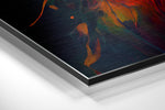 Lion Brushed Aluminum Dibond Wall Art.