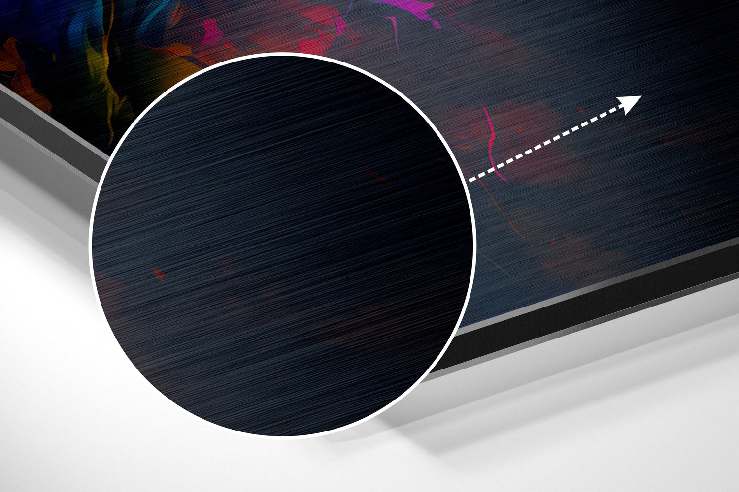 Owl Brushed Aluminum Dibond Wall Art.