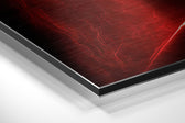 Revenge in His Eyes Brushed Aluminum Dibond Wall Art.