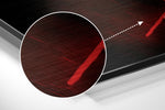 Revenge in His Eyes Brushed Aluminum Dibond Wall Art.