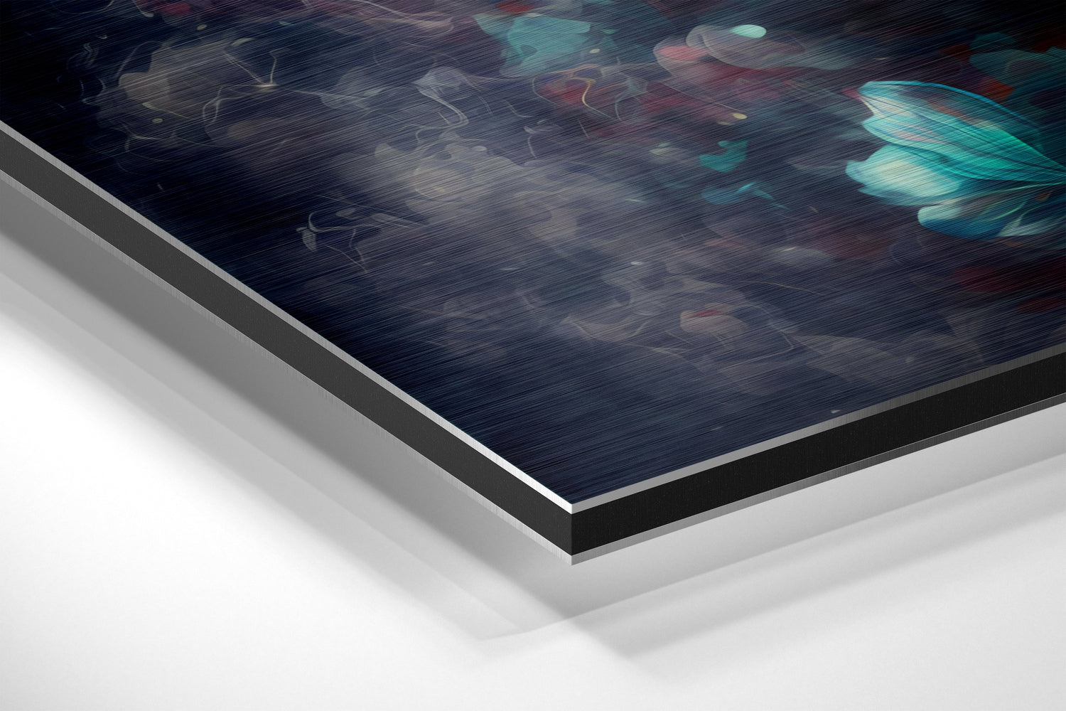 Pure Beauty Brushed Aluminum Dibond Wall Art.