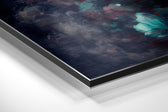 Pure Beauty Brushed Aluminum Dibond Wall Art.