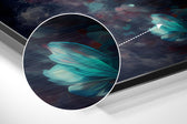 Pure Beauty Brushed Aluminum Dibond Wall Art.