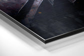 Batman Brushed Aluminum Dibond Wall Art.