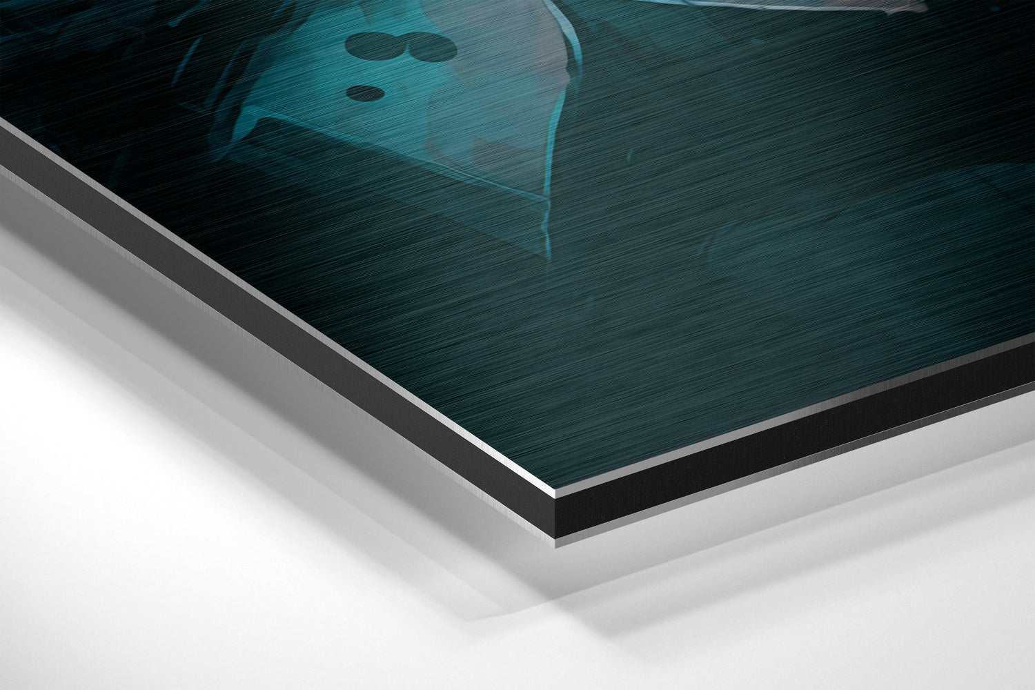 Batman Brushed Aluminum Dibond Wall Art.