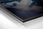 Batman Brushed Aluminum Dibond Wall Art.